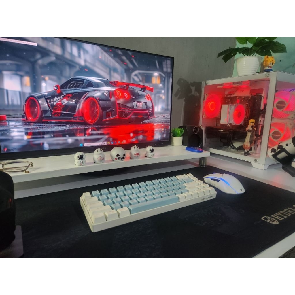 PC RYZEN 5 VGA RX 6600 SSD NVME 860 1TB ( 1 SET MONITOR + HEADSET 9733 )