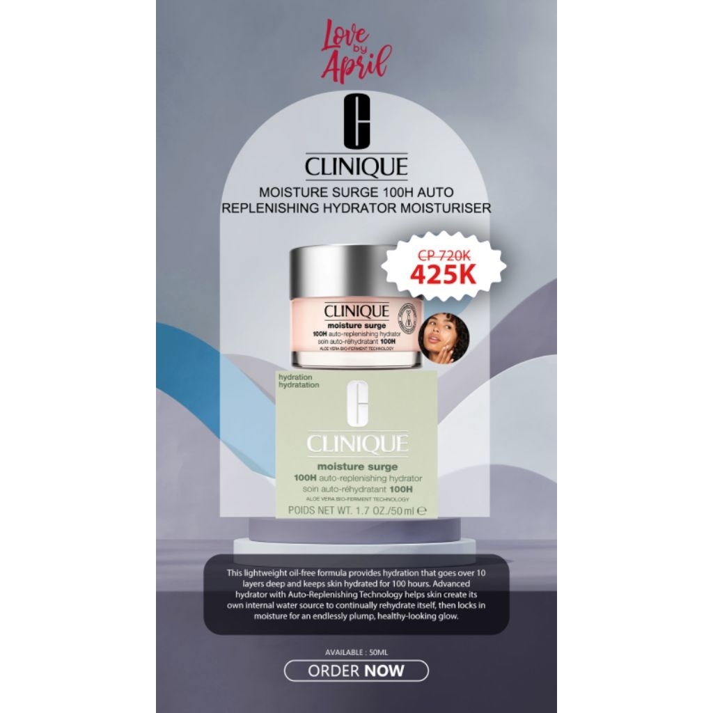 Clinique Moisture Surge 100 H 50ml