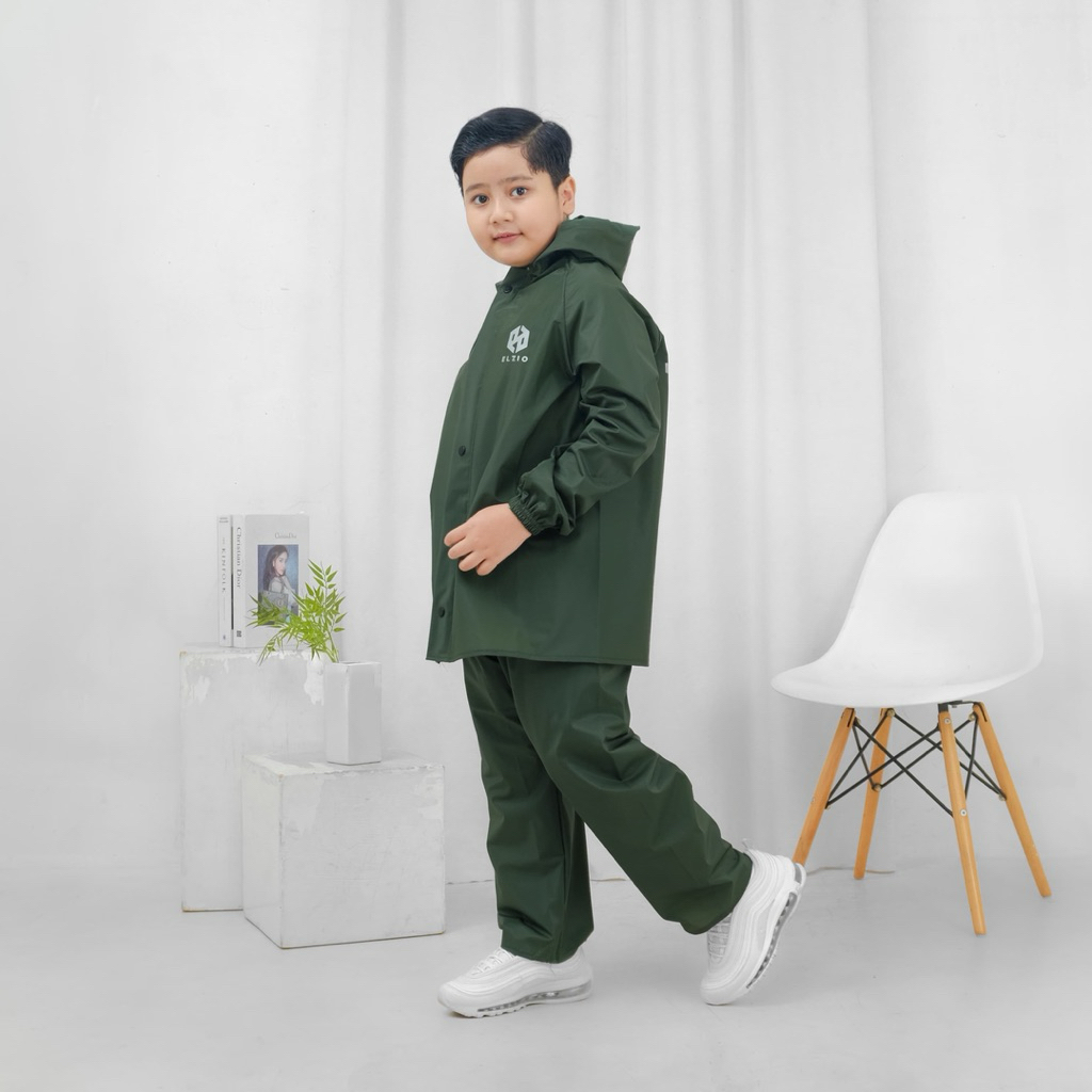Jas Hujan Jas Hujan Anak Setelan Anak TK SD SMP / Raincoat Premium Bahan PVC