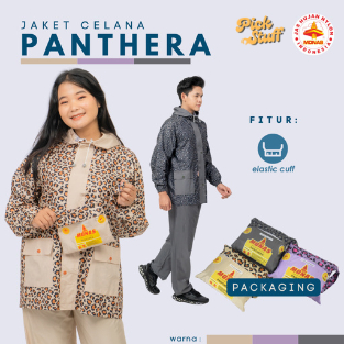 Jas Hujan Motif Panthera Merk Monas Jas Hujan -  Jas Hujan Gemas - Jas Hujan Kekinian