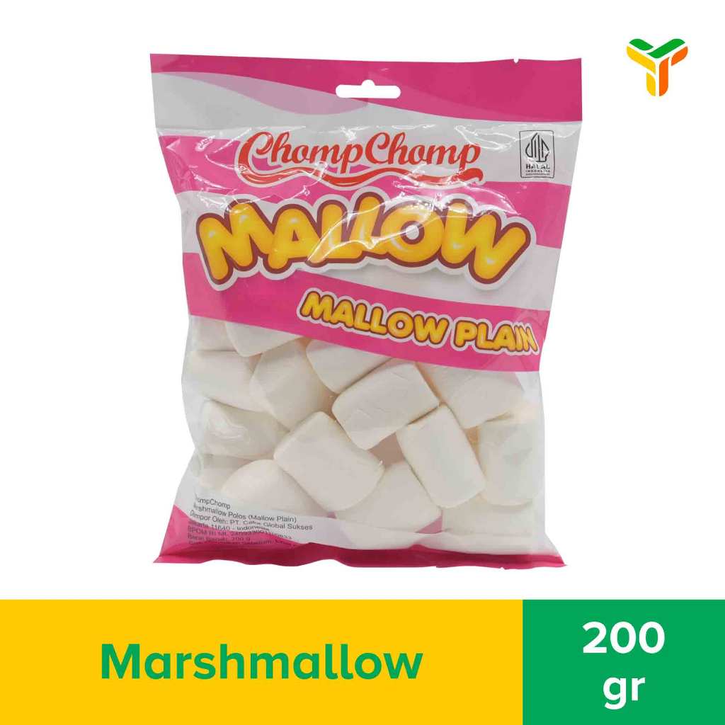 Chomp Chomp Mallow Plain 200 Gram