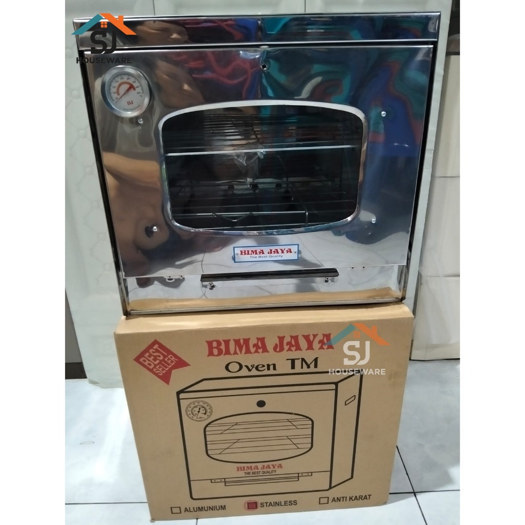 OVEN BIMA JAYA STEANLEES TERMOMETER