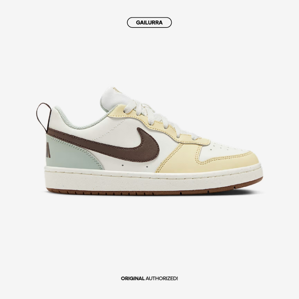 Nike Court Borough Low Recraft Sail White Baroque Brown Original