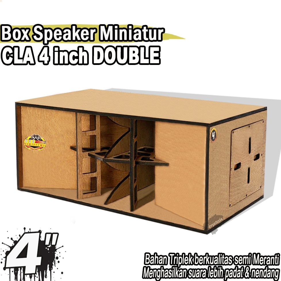 Box Speaker Miniatur CLA 4 INCH