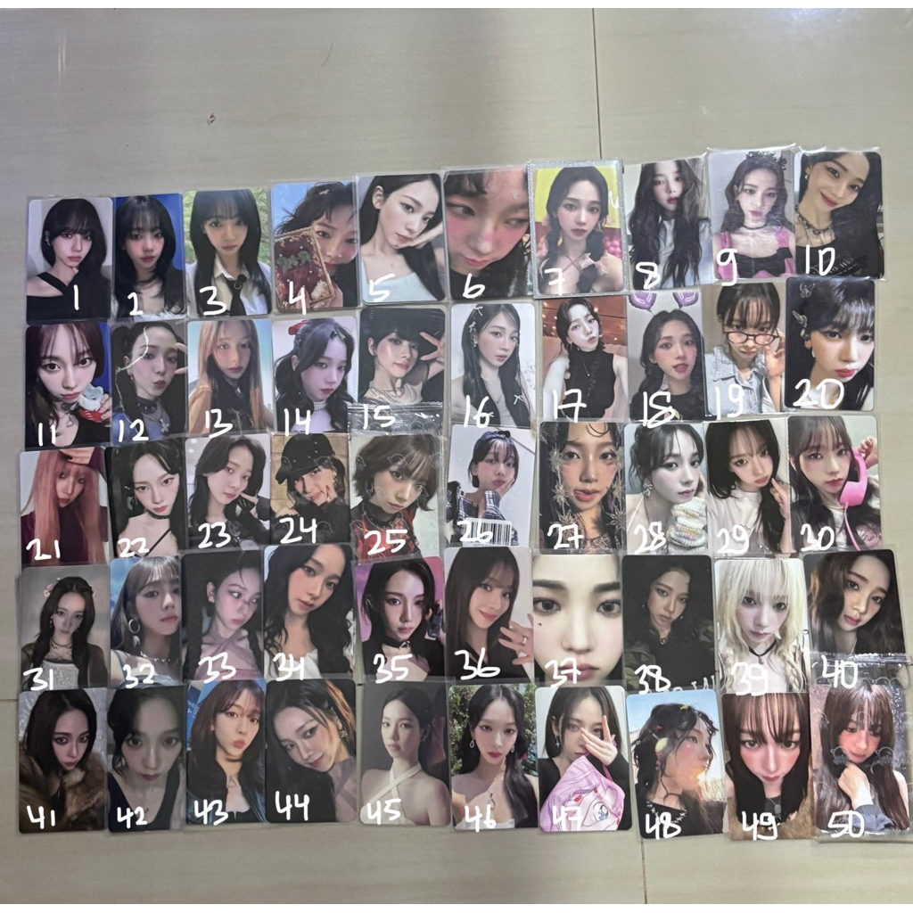 [READY] OFFICIAL PHOTOCARD AESPA KARINA ALL ERA ARMAGEDDON WHIPLASH SPICY PC OFC