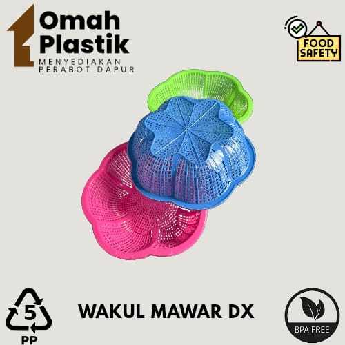 WAKUL MAWAR DX - BESEK NASI HAJATAN PLASTIK - MARANG/CETING NASI BERKATAN PLASTIK