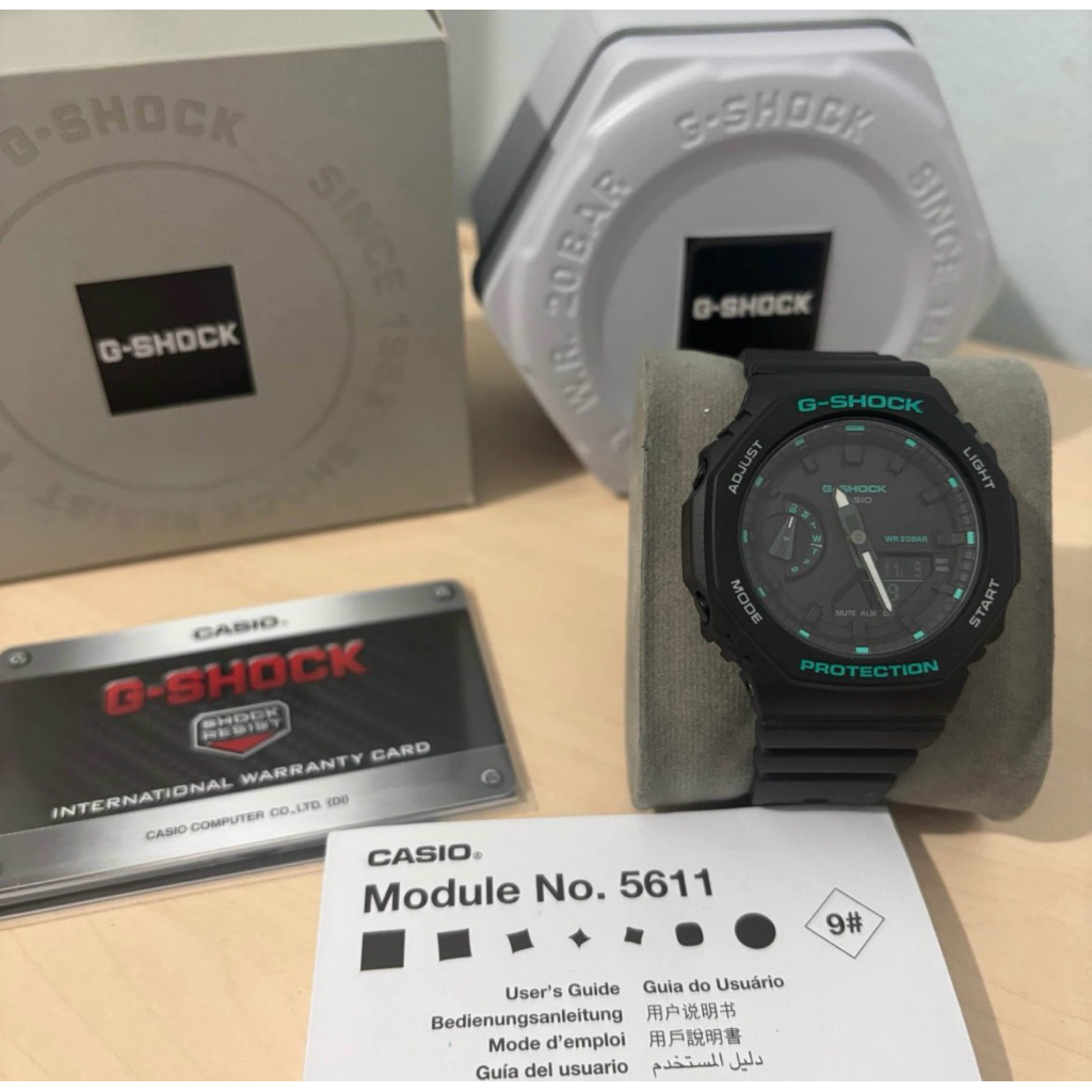 Jam tangan g-shock casio type GMA-2100GA original second