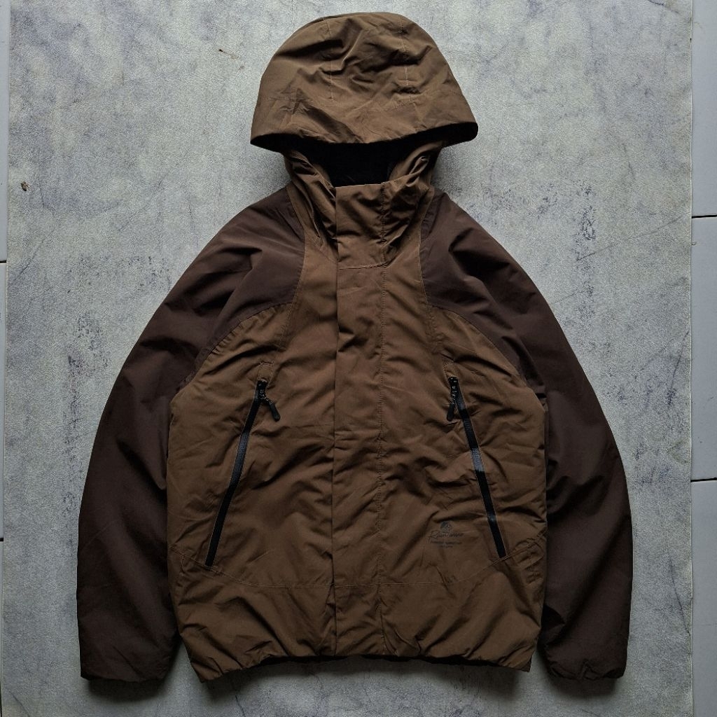 Outdoor Jacket Aegis Rain Wear (BrownxBrown)