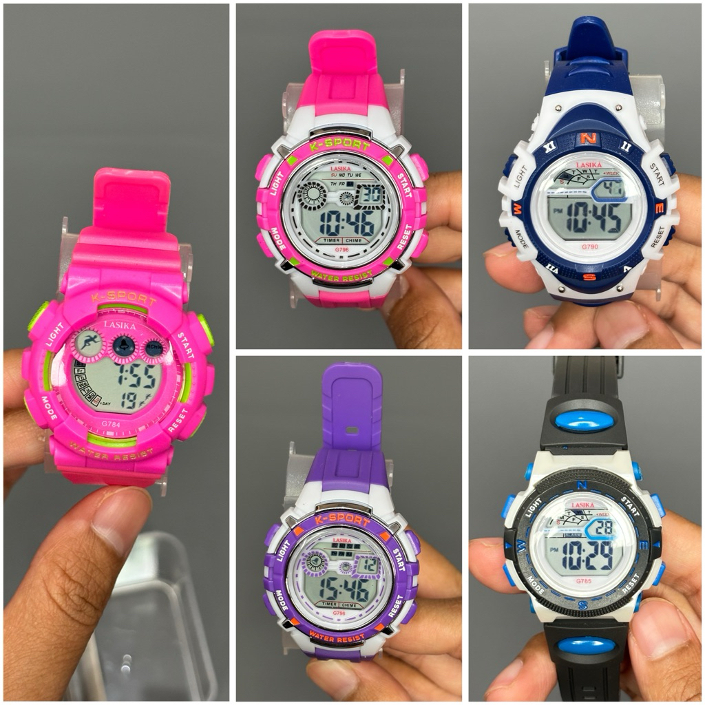 jam tangan anak laki-laki & perempuan sd - smp