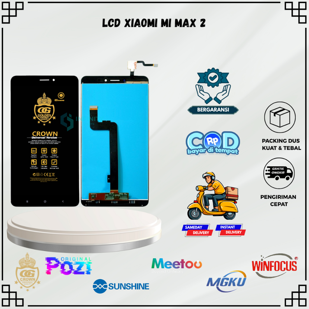 LCD XIAOMI MI MAX 2 / LCD XIAOMI MIMAX 2 / LCD MIMAX 2/ LCD MI MAX 2 TOUCHSCREEN FULLSET