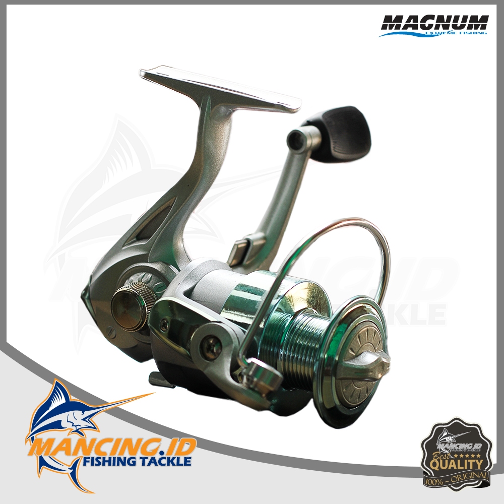 MAGNUM EMPIRE Spinning Reel Pancing 2000–3000 | 3 Ball Bearing | Graphite Spool | Power Drive Gear |