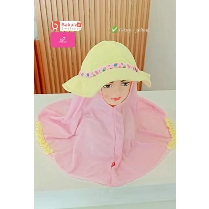 Sale Kerudung instan anak Rabbani Ori_Bani Krukid Kamilla_Diskon 50%