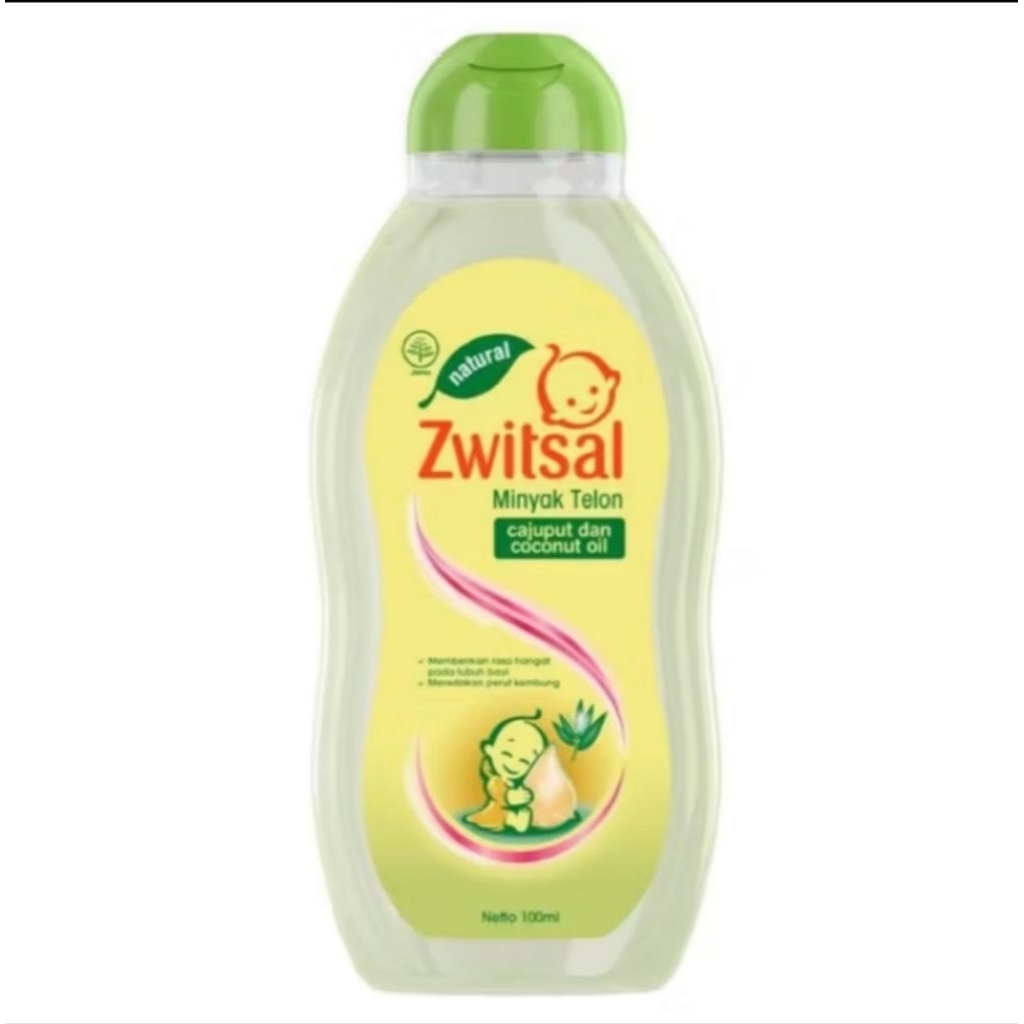 Zwitsal Minyak Telon 100ml cajuput dan Coconut oil