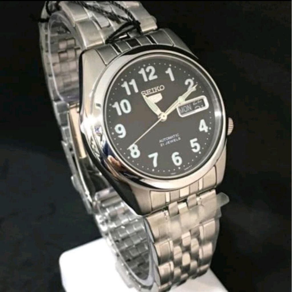 Jam Tangan Pria SEIKO ORIGINAL 100% SNK381K1 Angka Lumibrite SNK381