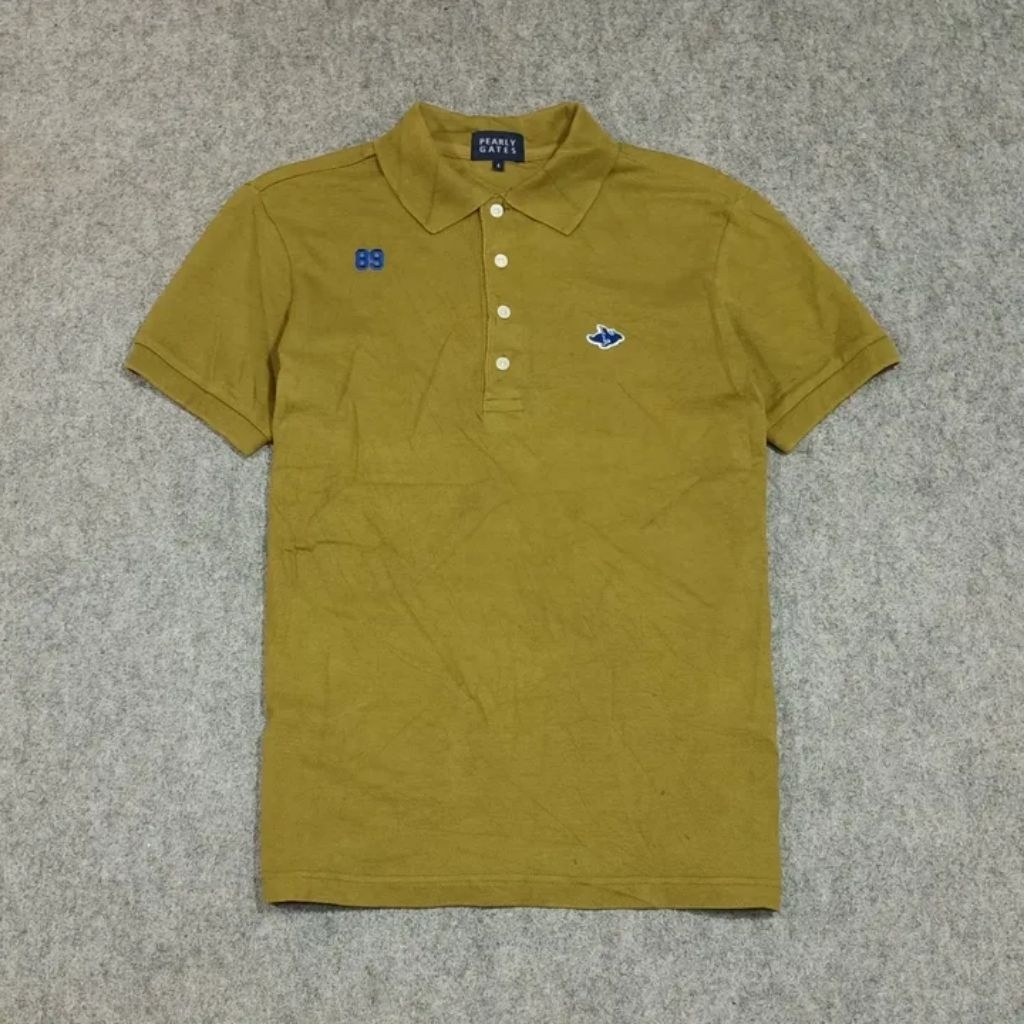 polo shirt polos pria lengan pendek PEARLY GATES size M second