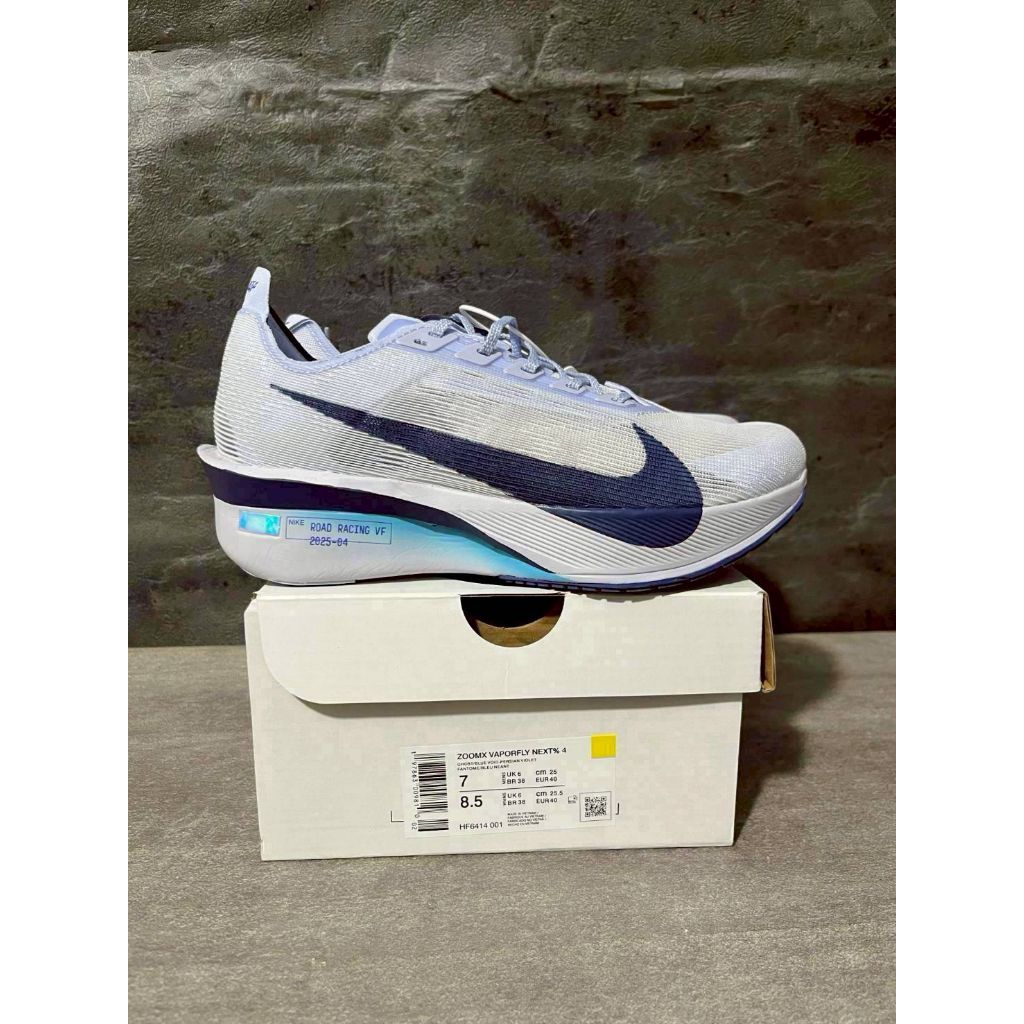 Sepatu Running Nike Zoom Vaporfly Nekt% 4 Ghost Blue Void
