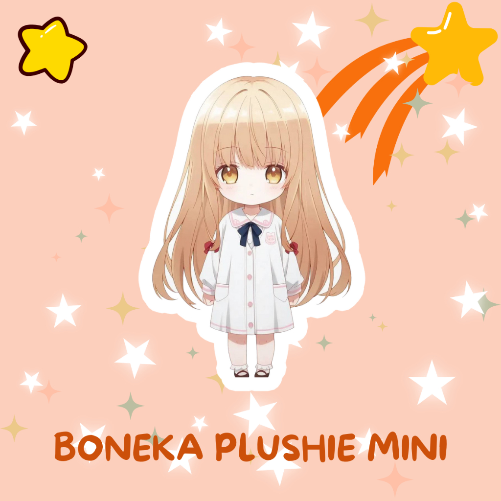 PLUSHIE MINI MAHIRU SHIINA / BONEKA MINI MAHIRU SHIINA / BONEKA MINI CUSTOM