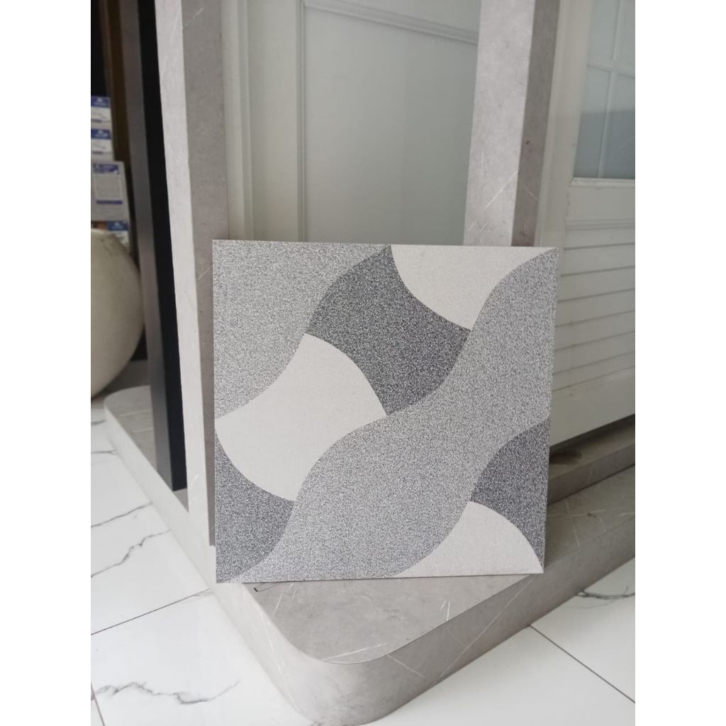 Keramik lantai / carport Dijon Grey 50 x 50