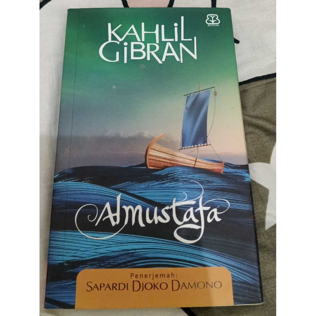 Buku Kahlil Gibran "Al Mustafa". Original (kondisi bekas)
