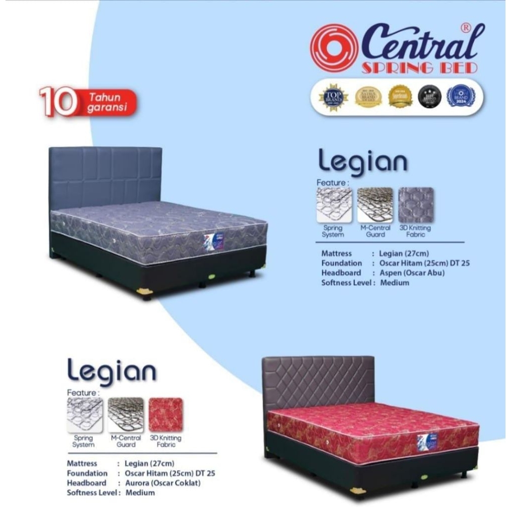 SPRINGBED CENTRAL 160X200