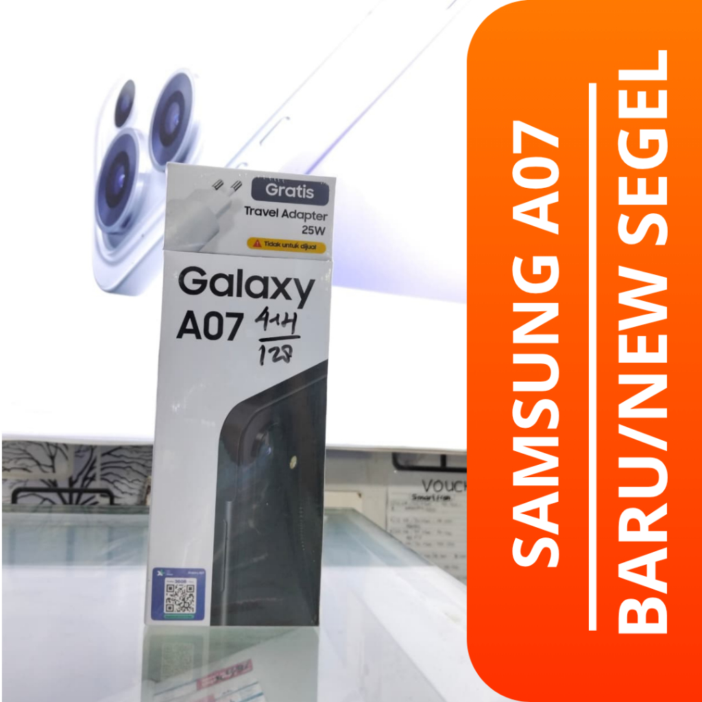 HP BARU SAMSUNG A07 (4/128) /SAMSUNG A07 HP BARU/NEW SEGEL