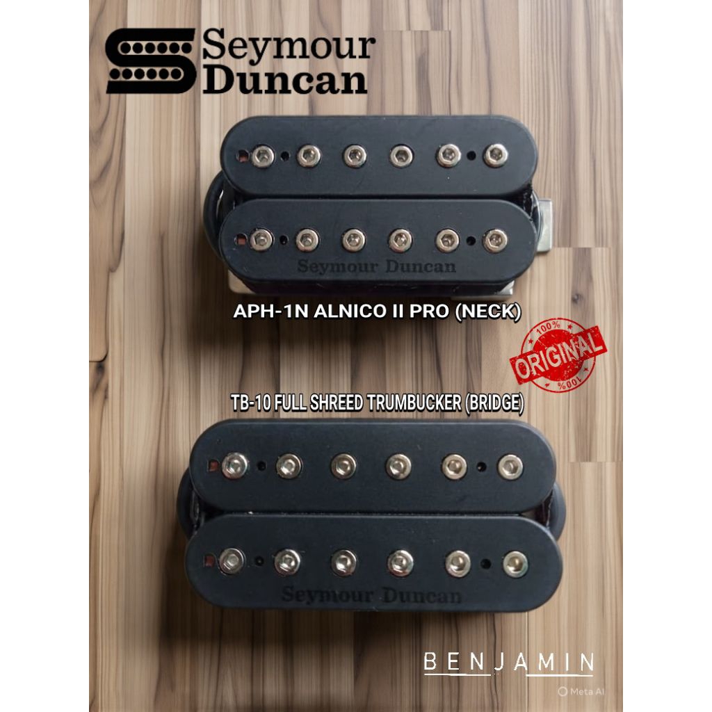 seymour duncan tb10 full shred dan aph-1n alnico ii pro