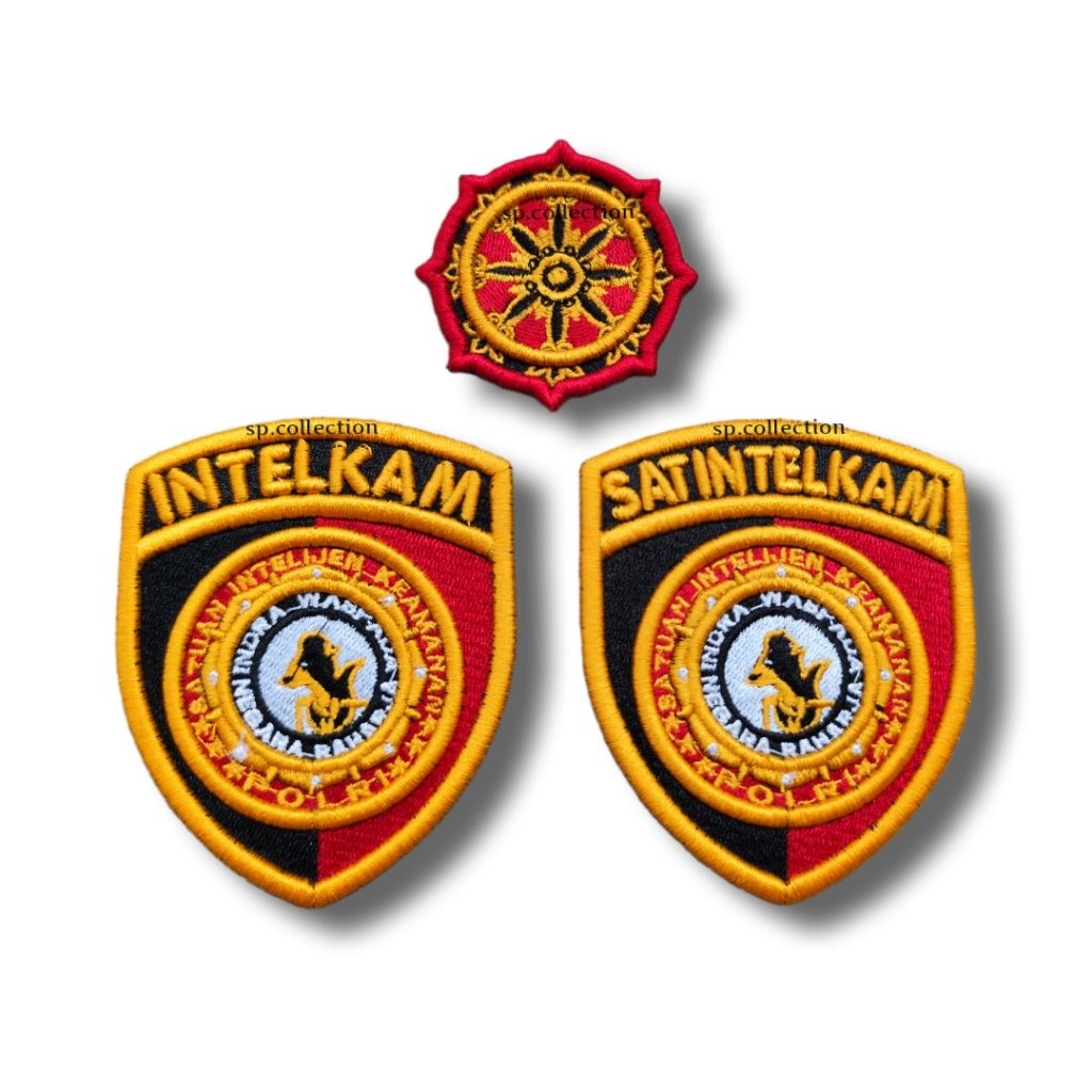 LOGO SAT INTELKAM / INTELKAM BORDIR TIMBUL