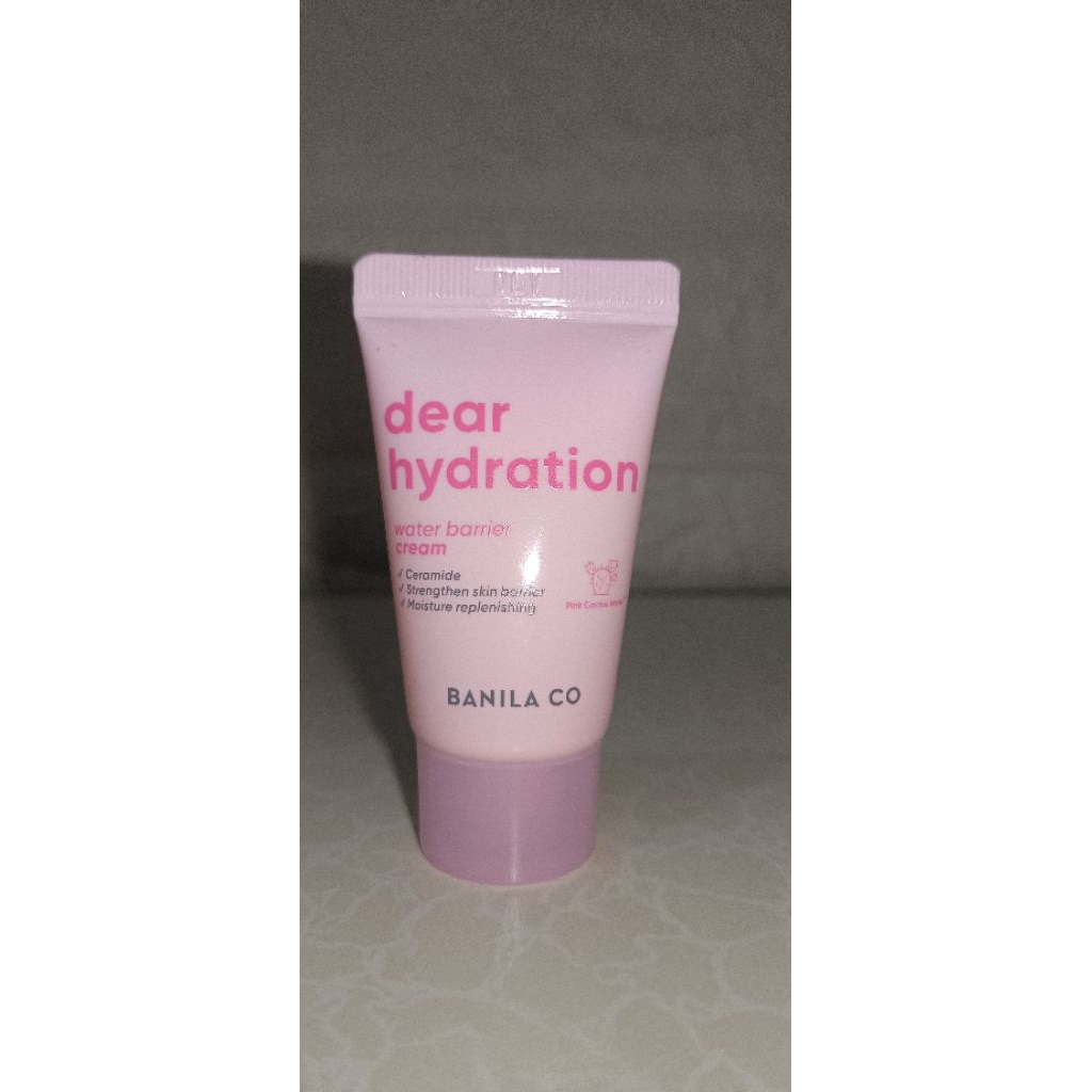 BANILA CO Dear Hydration Water Barrier Cream Miniature 10ml (Pelembab Wajah) Sample Mini Trial Trave