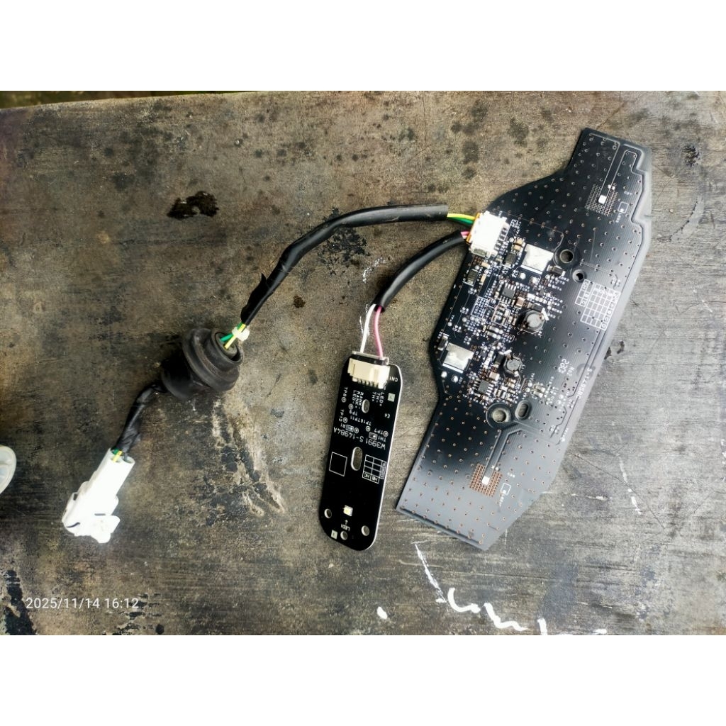 pcb lampu depan mx king v2 original