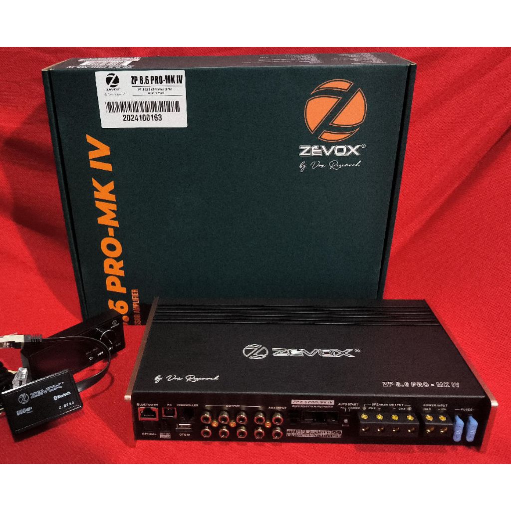 Dsp Zevox ZP 8.6 Pro - MK IV - Seri Tinggi Processor Zevox ZP 8.6 Pro MK IV / YA Car Audio Mobil
