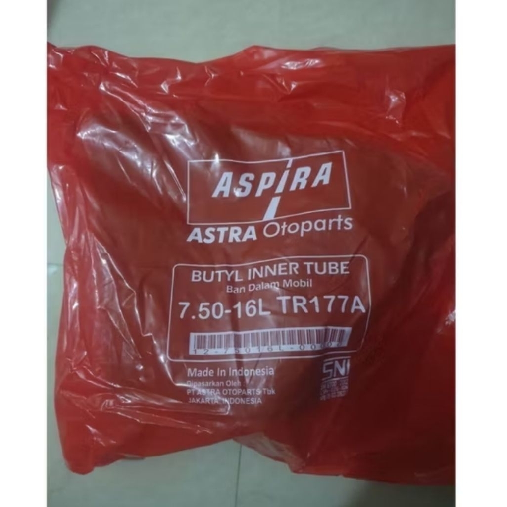 Ban dalam aspira untuk truk 750-16L (10pcs)