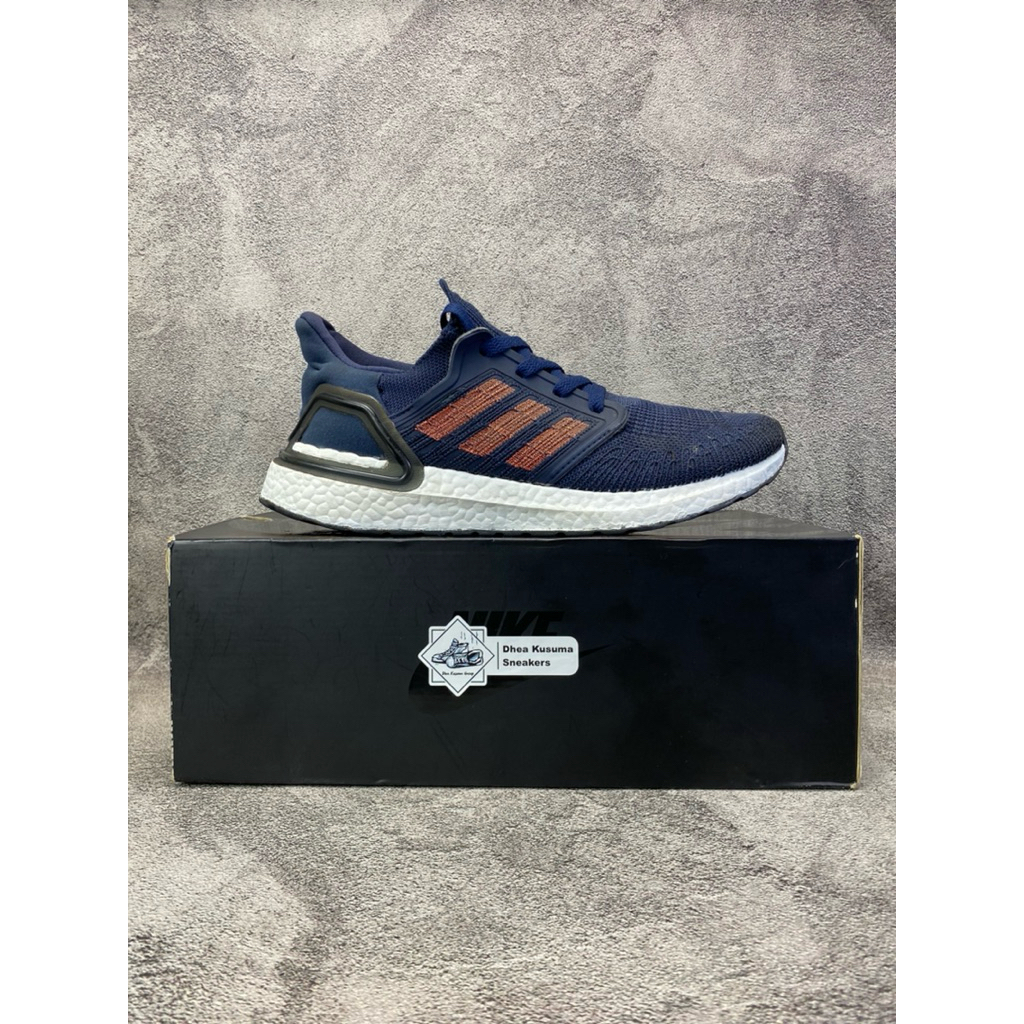Sepatu Second Adidas UltraBoost 20 ‘Collegiate Navy’  Size 42 Original Guarantee %