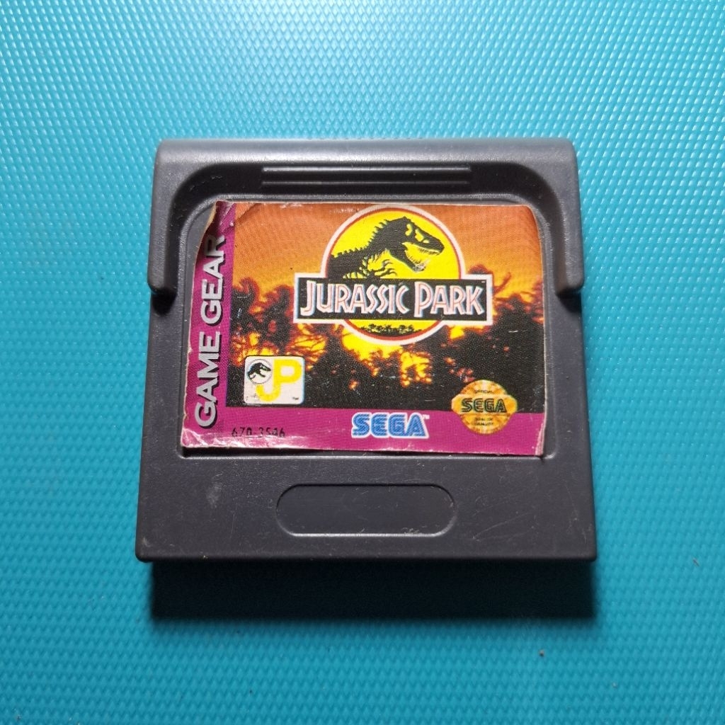 Kaset Sega Game Gear Jurassic Park Second