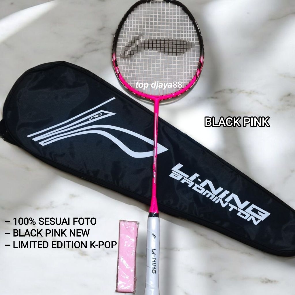 Raket badminton Black Pink Badminton Pink Bulutangkis Pink