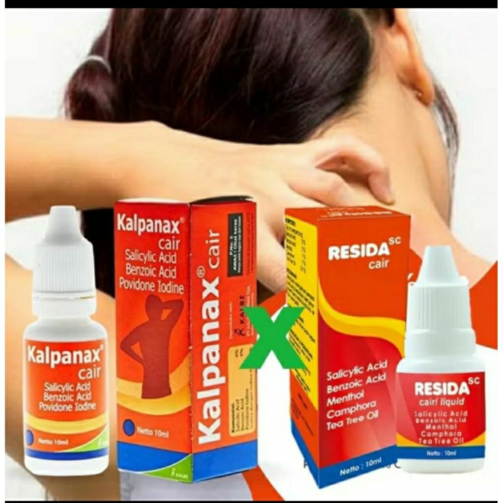 original kalpanak cair diganti resida 10 ML PENGGANTI KALPANAK /kalpanax CAIR ORIGINAL OBAT KULIT PA