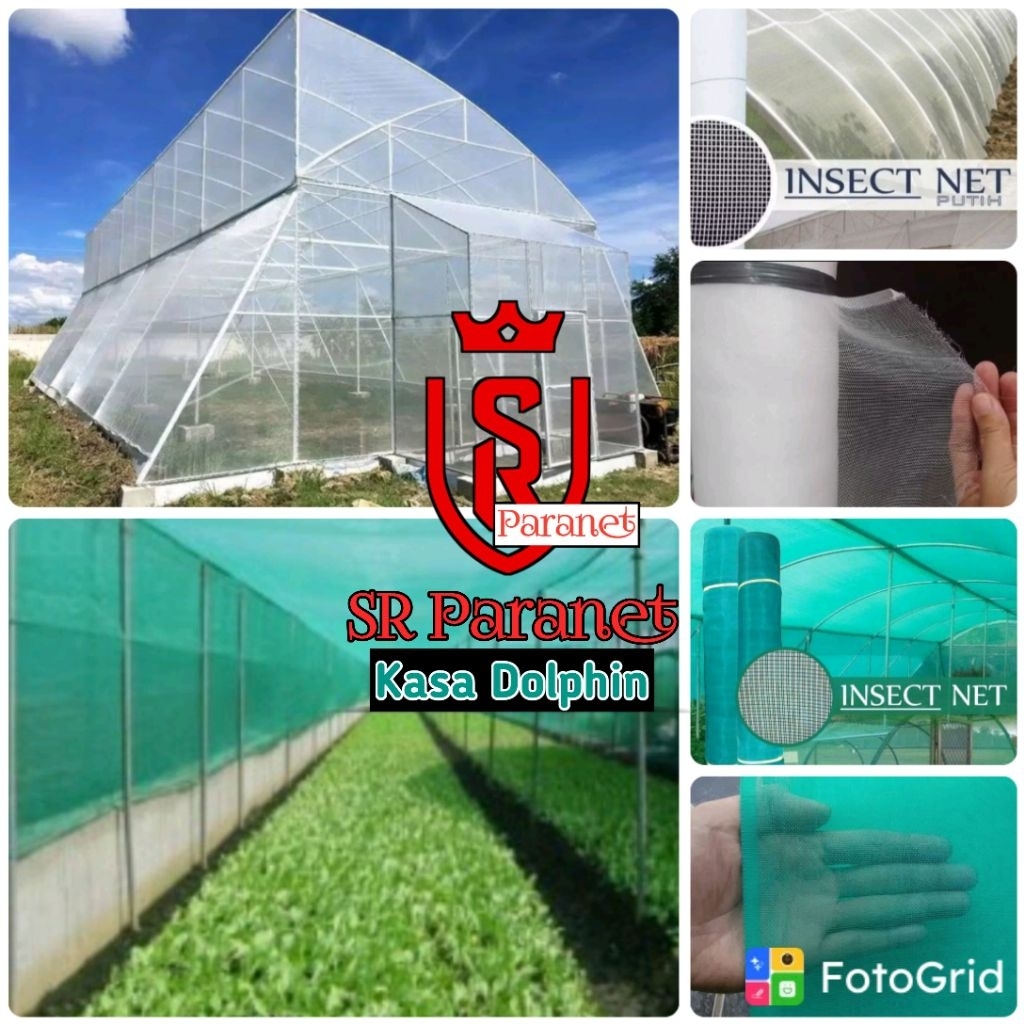 Jaring Kasa/Insect net 1Roll (L:1mxP:50m)/Insect Screen Net/Kasa Anti Nyamuk/Jaring Keramba/Kolam Ik