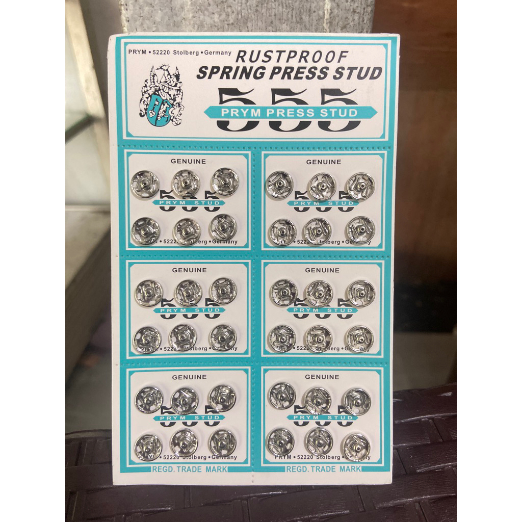 Kancing Jepret 555 / Kancing Cetet / Kancing Picik 555