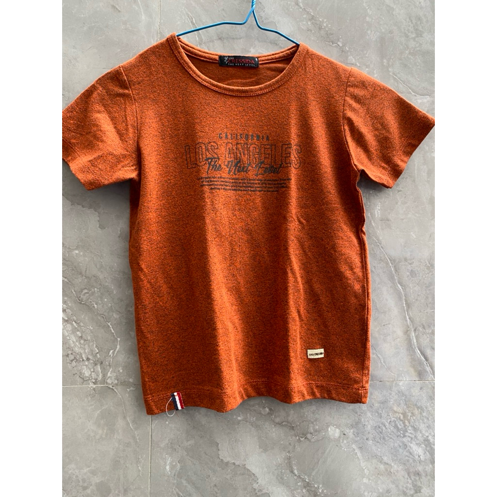 Kaos Anak Merah Bata