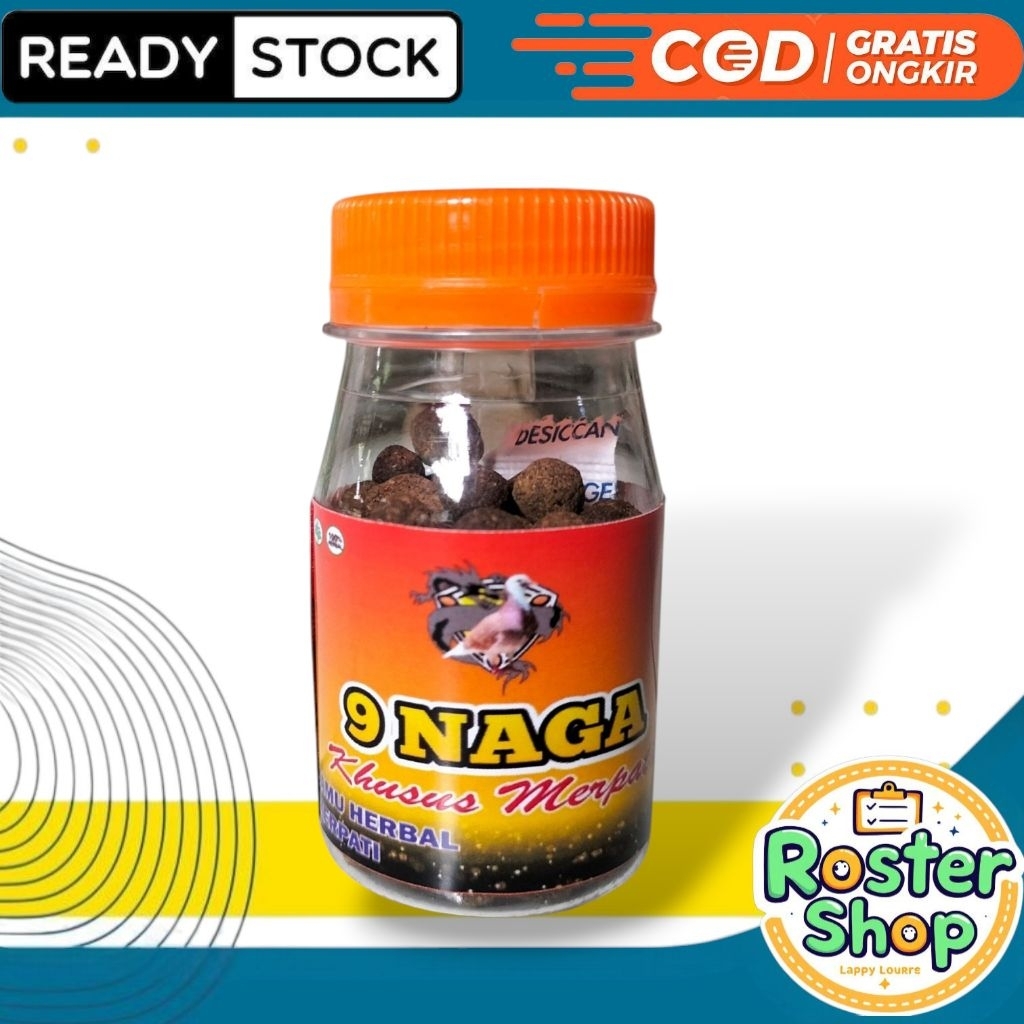 Jamu Merpati 9 Naga Manuver [ISI 100 BUTIR] - Giring Stabil Nafas Panjang Stamina Juara