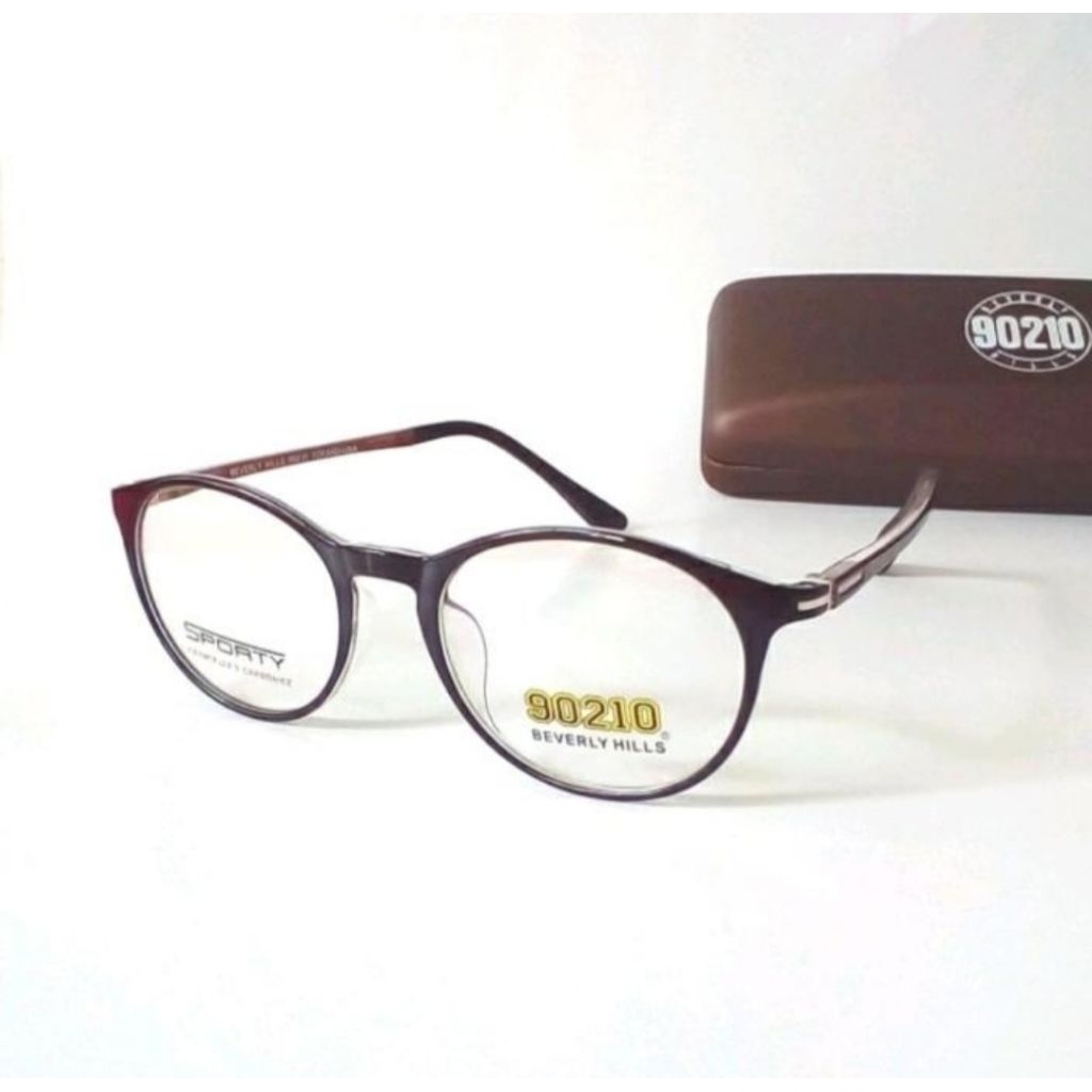 Frame Kacamata Beverly Hills BH6007 Black Cream Original
