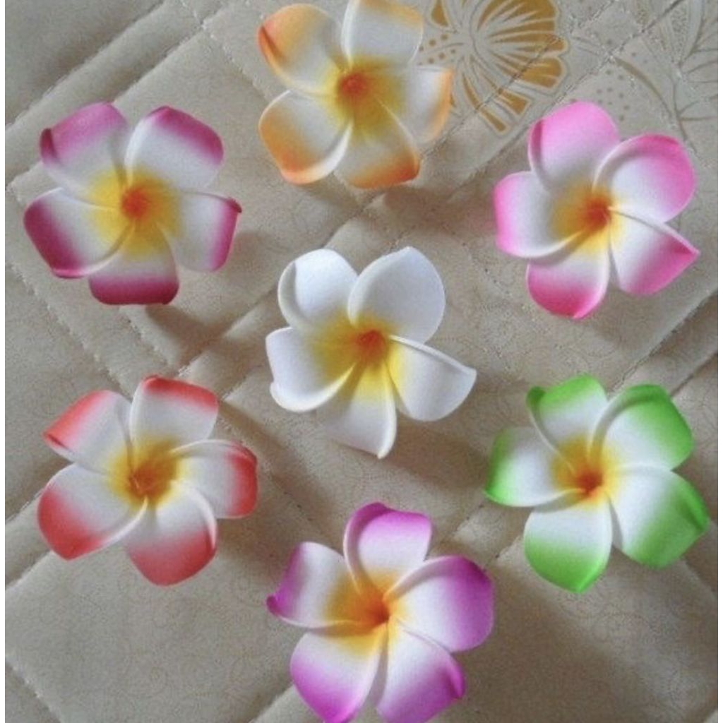 bunga kamboja artificial || kamboja spons || bunga jepun spon