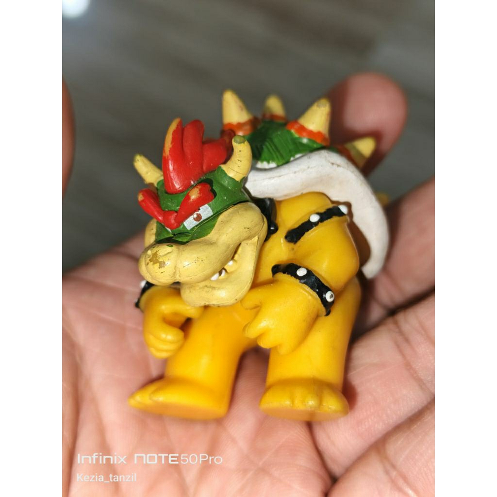 ACTION FIGURE FIGUR SUPERHERO SUPER HERO SUPER MARIO BROSS BROWSER DINOSAURUS DINO SAURUS MINUS JUNK