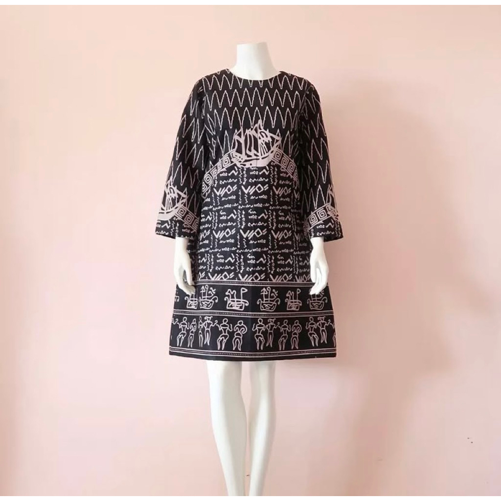 Dress Ganesha || Lapisan Furing Tricot