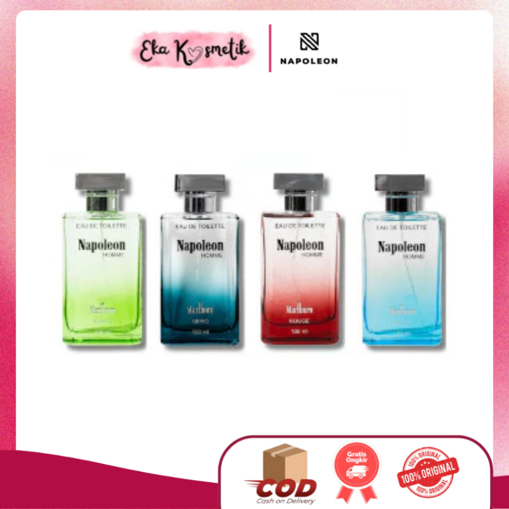NAPOLEON Homme Marlboro EDT 100ml All Variant / EKA KOSMETIK