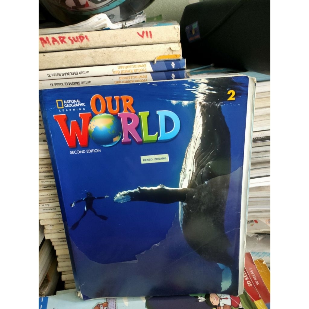 OUR WORLD 2 STUDENT BOOK ORI BEKAS