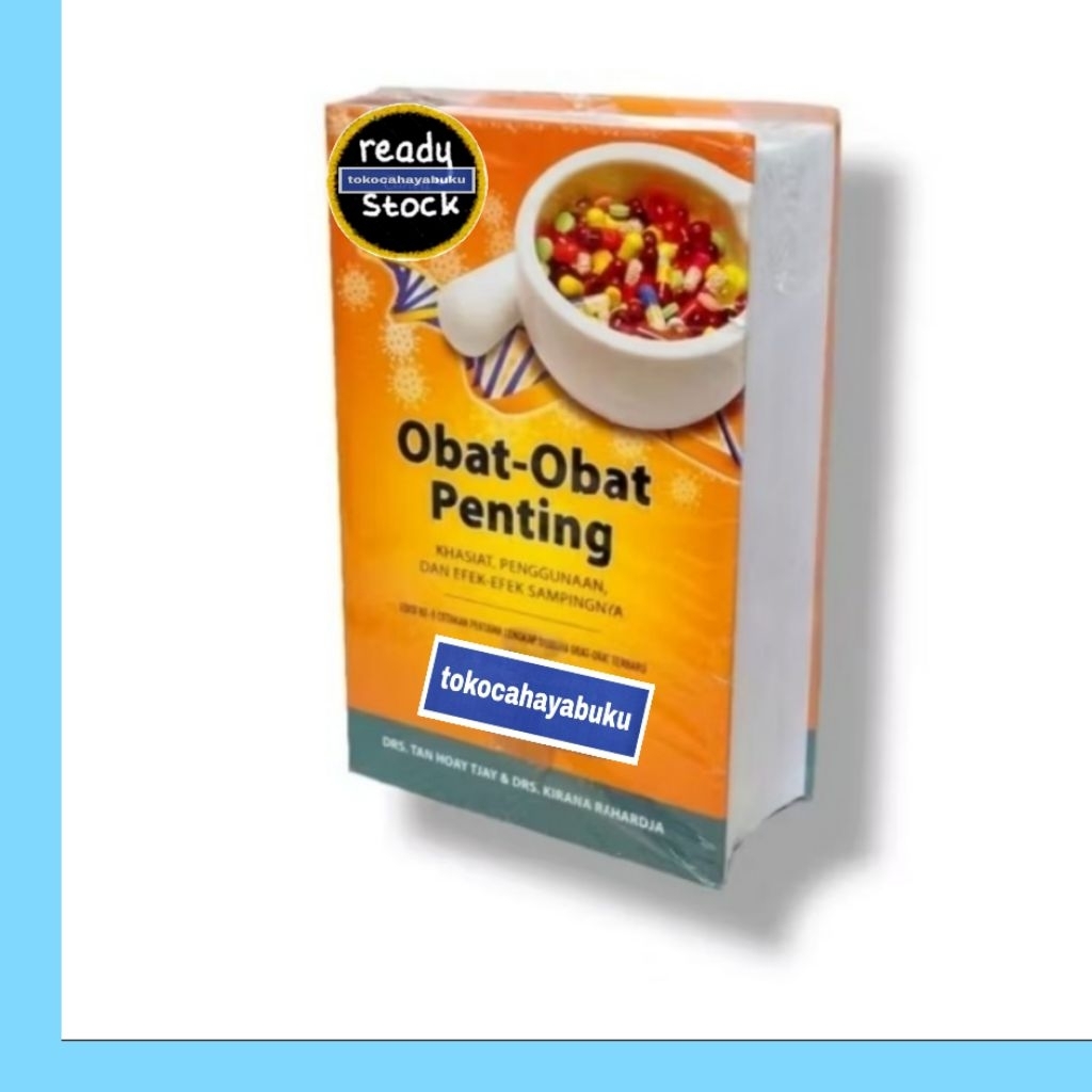 Buku Farmasi : OOP Obat Obat Penting, IONI, DIH Edisi 23 Jilid 1&2 (Sc ) Bebas Pilih