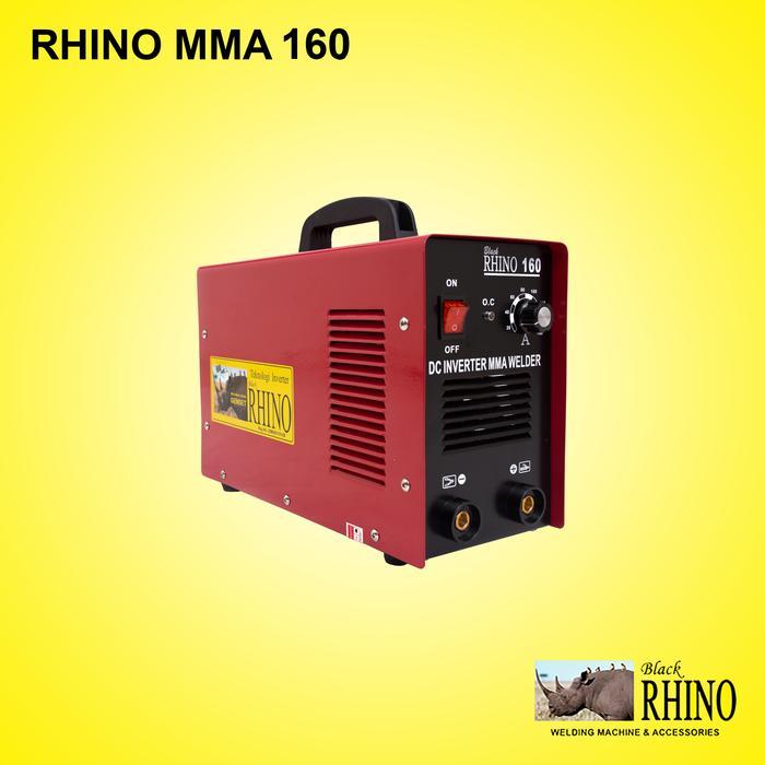 RHINO Mesin Las 160 A MERAH Trafo Las Inverter 160A 900w Travo Las MMA
