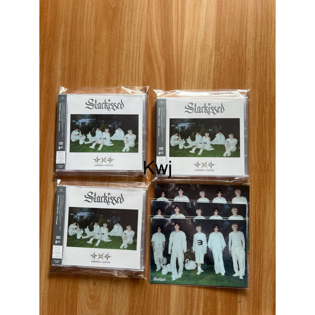 (READY STOCK) official txt standard ver  full 3rd album japan starkissed standar versi jepang tomorr