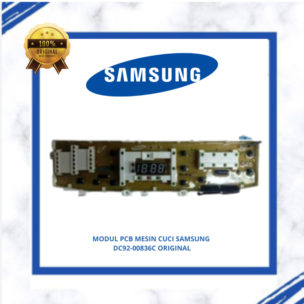 MODUL PCB MESIN CUCI SAMSUNG WA90WP DC92-00836C ORIGINAL