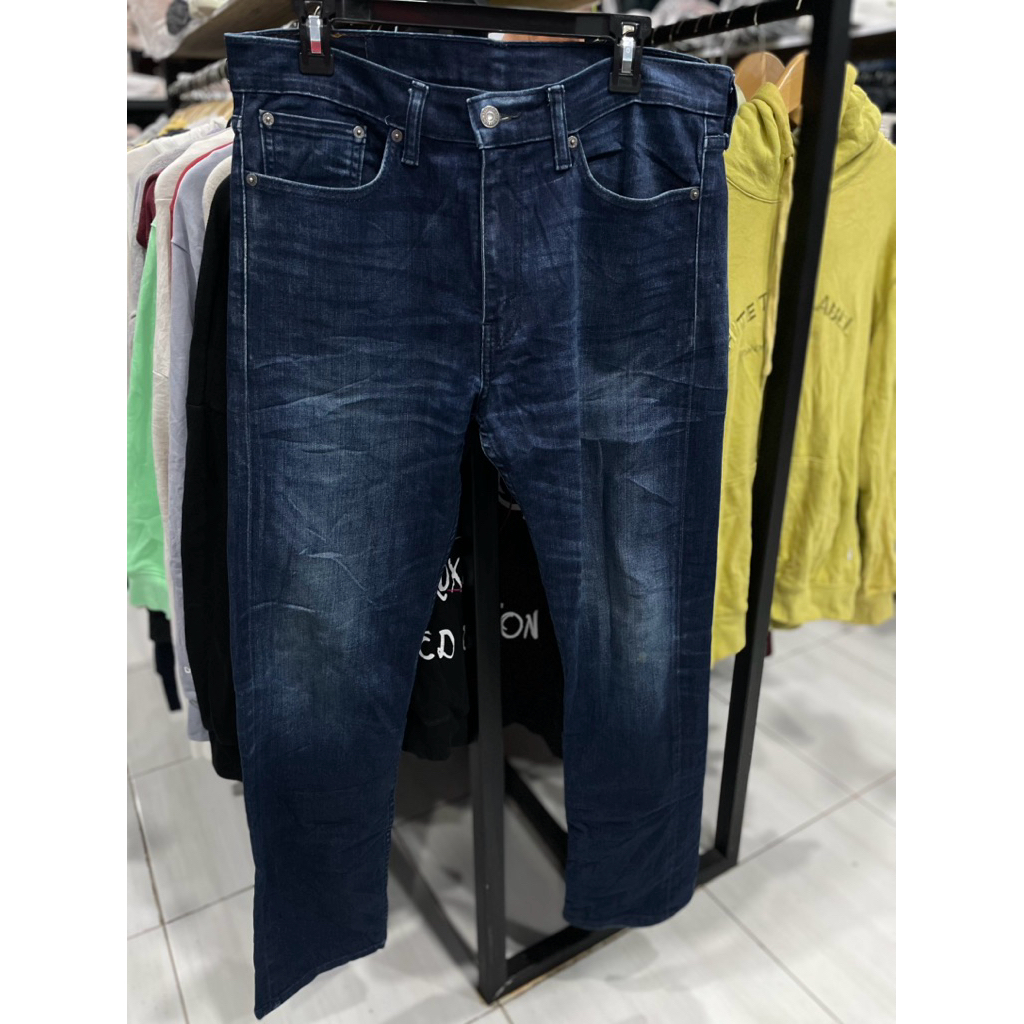 SELVEDGE 513 LEVI’S SLIM STRAIGHT FIT MEN'S JEANS, CELANA LEVIS, CELANA CARPENTER, CELANA BIKER, CEL